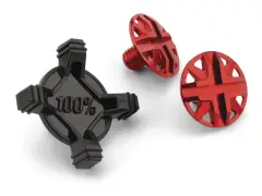 100 Percent "Aircraft" Helmet Visor Screw Set 100 Percent "Aircraft" Helmet Visor Screw Set