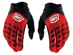 100 Percent "Airmatic" Gloves - Red/Black