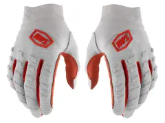 100 Percent "Airmatic" Gloves - Silver