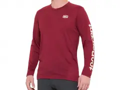 100 Percent "Airmatic" Jersey Longsleeve - Merlot