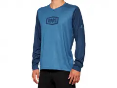 100 Percent "Airmatic" Jersey Longsleeve - Slate Blue