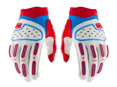 100 Percent "Airmatic V2" Handschuhe - Red/White/Blue 100 Percent "Airmatic V2" Handschuhe - Red/White/Blue
