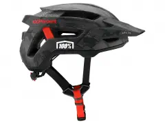100 Percent "Altis" Helm - Camo Black/Red