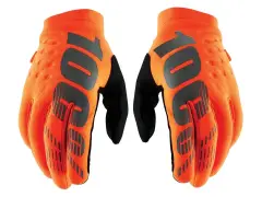 100 Percent "Brisker Cold Weather" Handschuhe - Orange/Black