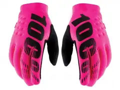 100 Percent "Brisker Cold Weather Women" Handschuhe - Neon Pink/Black 100 Percent "Brisker Cold Weather Women" Handschuhe - Neon Pink/Black