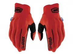 100 Percent "Cognito" Handschuhe - Red/Black