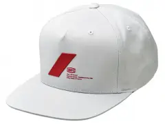 100 Percent "Forward LYP Snapback" Kappe - Light Grey