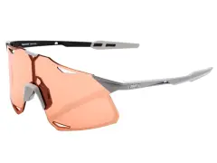100 Percent "Hypercraft" Sonnenbrille - Coral Multilayer - Hiper Lens - Grey
