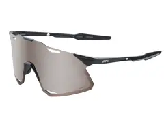 100 Percent "Hypercraft" Sonnenbrille - Silver Mirror Lens - Black