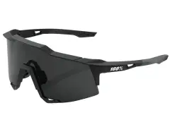 100 Percent "Speedcraft" Sunglasses - Smoke Lens / Black