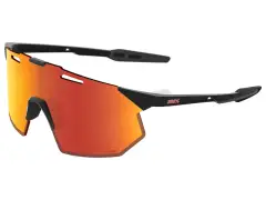 100 Percent "Hypercraft" Sunglasses - SQ Mirror Lens / Soft Tact Black/Orange 100 Percent "Hypercraft" Sunglasses - SQ Mirror Lens / Soft Tact Black/Orange