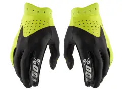 100 Percent "iTrack" Gloves - Black/Fluo Yellow 100 Percent "iTrack" Gloves - Black/Fluo Yellow