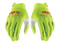 100 Percent "iTrack" Gloves - Fluo Yellow 100 Percent "iTrack" Gloves - Fluo Yellow
