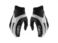 100 Percent "iTrack Youth" Handschuhe - Black/Grey (Kids)