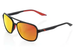 100 Percent "Kasia" Sonnenbrille - HiPER Mirror Lens / Soft Tact Black 100 Percent "Kasia" Sonnenbrille - HiPER Mirror Lens / Soft Tact Black