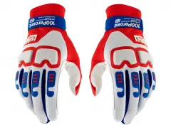 100 Percent "Langdale" Handschuhe - Red/White/Blue 100 Percent "Langdale" Handschuhe - Red/White/Blue