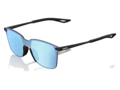 100 Percent "Legere Square" Sonnenbrille - HiPER Mirror Lens / Soft Tact Black 100 Percent "Legere Square" Sonnenbrille - HiPER Mirror Lens / Soft Tact Black