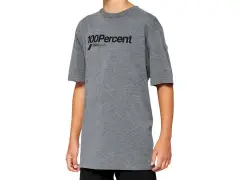 100 Percent "Manifesto Youth" T-Shirt - Grey Heather (Kids)