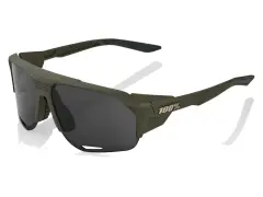 100 Percent "Norvik" Sunglasses - Smoke Lens / Soft Tact Army Green 100 Percent "Norvik" Sunglasses - Smoke Lens / Soft Tact Army Green