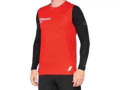 100 Percent "R-Core Concept" Jersey Longsleeve - Red/Black