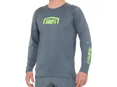 100 Percent "R-Core X" Jersey Longsleeve - Grey