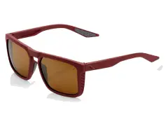 100 Percent "Renshaw" Sonnenbrille - Smoke Lens / Soft Tact Crimson 100 Percent "Renshaw" Sonnenbrille - Smoke Lens / Soft Tact Crimson