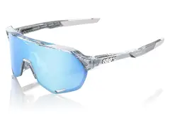 100 Percent "S2" Sunglasses - HiPER Blue Mirror Lens / Polished Translucent Clear 100 Percent "S2" Sunglasses - HiPER Blue Mirror Lens / Polished Translucent Clear