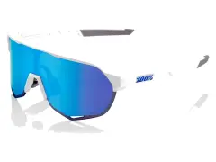 100 Percent "S2" Sunglasses - HiPER Mirror Lens / Matte White 100 Percent "S2" Sunglasses - HiPER Mirror Lens / Matte White