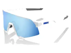 100 Percent "S3" Sunglasses - HiPER Mirror Lens / Matte White 100 Percent "S3" Sunglasses - HiPER Mirror Lens / Matte White