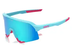 100 Percent "S3" Sunglasses - Tatis 4 Blue Topaz Mirror Lens / Soft Tact Blue 100 Percent "S3" Sunglasses - Tatis 4 Blue Topaz Mirror Lens / Soft Tact Blue
