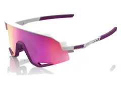 100 Percent "Slendale" Sunglasses - Multilayer Mirror Lens / Matte Chalk 100 Percent "Slendale" Sunglasses - Multilayer Mirror Lens / Matte Chalk