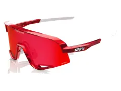 100 Percent "Slendale" Sunglasses - Pidcock HiPER Red Mirror Lens / Gloss Red Holographic 100 Percent "Slendale" Sunglasses - Pidcock HiPER Red Mirror Lens / Gloss Red Holographic
