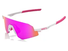 100 Percent "Slendale XS/Youth" Sunglasses - HiPER Vital Pink Mirror Lens / Matte White/Pink 100 Percent "Slendale XS/Youth" Sunglasses - HiPER Vital Pink Mirror Lens / Matte White/Pink