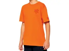 100 Percent "Smash Youth" T-Shirt - Orange (Kids)