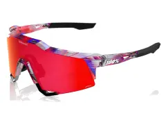 100 Percent "Speedcraft" Sunglasses - FDJ HiPER Fire Red Mirror Lens / Gloss Translucent Red/Blue 100 Percent "Speedcraft" Sunglasses - FDJ HiPER Fire Red Mirror Lens / Gloss Translucent Red/Blue