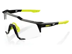100 Percent "Speedcraft" Sonnenbrille - Photochromic Lens / Gloss Black