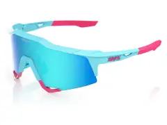 100 Percent "Speedcraft" Sunglasses - Tatis 4 Blue Topaz Mirror Lens / Soft Tact Blue 100 Percent "Speedcraft" Sunglasses - Tatis 4 Blue Topaz Mirror Lens / Soft Tact Blue