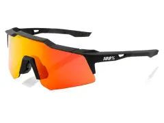 100 Percent "Speedcraft XS" Sunglasses - HiPER Mirror Lens / Soft Tact Black 100 Percent "Speedcraft XS" Sunglasses - HiPER Mirror Lens / Soft Tact Black