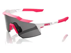 100 Percent "Speedcraft XS" Sunglasses - Smoke Lens / Puddy Pink White 100 Percent "Speedcraft XS" Sunglasses - Smoke Lens / Puddy Pink White