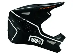 100 Percent "Status BMX/Downhill" Fullface Helm - Dreamflow Black