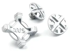 100 Percent "Status" Helm Ersatzschrauben Set