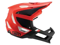 100 Percent "Trajecta BMX/Downhill" Fullface Helmet - Cargo Fluo Red