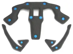 100 Percent "Trajecta Thick" Helm Ersatzpolster Set 100 Percent "Trajecta Thick" Helm Ersatzpolster Set