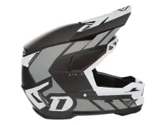 6D Helmets "ATB-3 LS" Fullface Helmet - Matt White