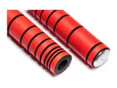 absoluteBLACK "Premium Silicone Dual Density" MTB Griffe - Ohne Flansch