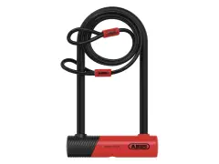 ABUS "Ultimate 420K" U-Lock + USH Bracket and Cobra Cable - 23 cm ABUS "Ultimate 420K" U-Lock + USH Bracket and Cobra Cable - 23 cm