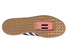 adidas Cycling "Velosamba Leather" Cycling Shoes - White/Purple adidas Cycling "Velosamba Leather" Cycling Shoes - White/Purple