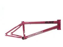 Alive "F.T.W." BMX Rahmen - Burgundy
