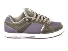 Almond "Metric" Shoes purple/grey