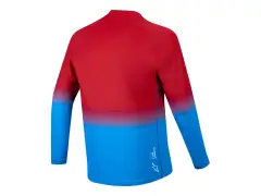 Alpinestars "A-Dura Astars 2.0 Long Sleeve" Jersey - Bright Red/Blue Alpinestars "A-Dura Astars 2.0 Long Sleeve" Jersey - Bright Red/Blue